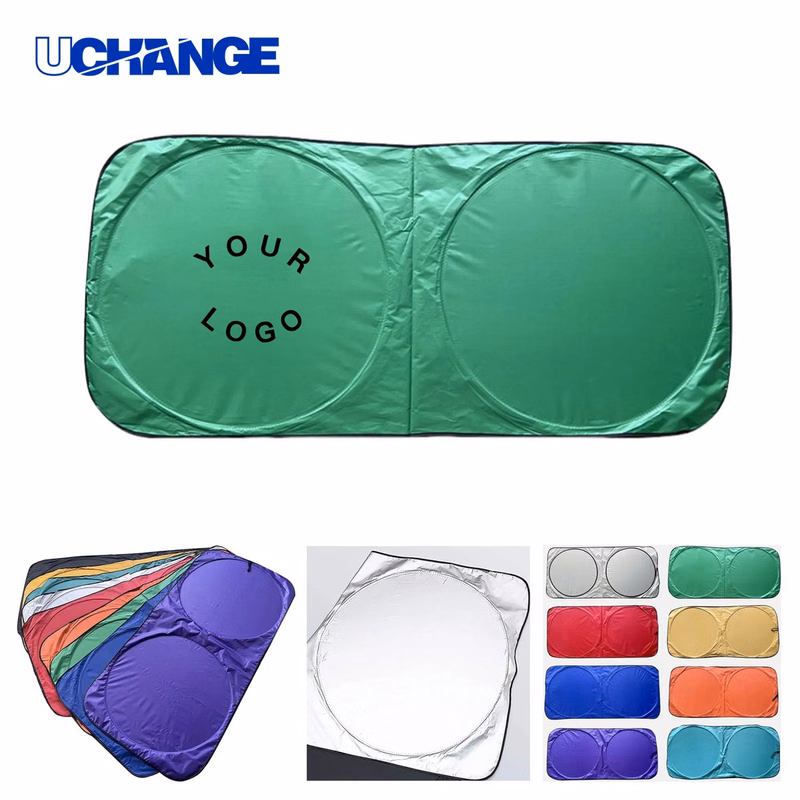 Polyester Car Sunshade 59 x 27 Inch