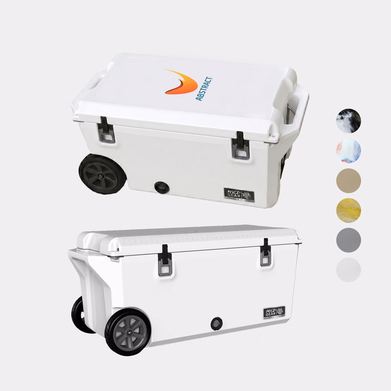 110 QT Wyld Gear® USA-Made Wheeled Hard Cooler Ice Chest (20" x 48")