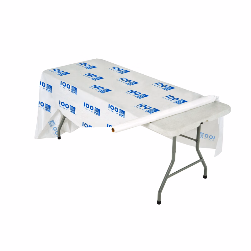 Recyclable Plastic Step and Repeat Banquet Roll