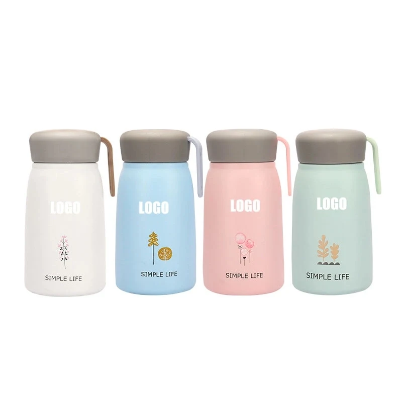 Custom 12 oz cute Insulated Water Bottle, custom water bottle with logo imprint 1