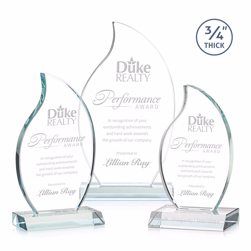 Croydon Flame Award - Clear