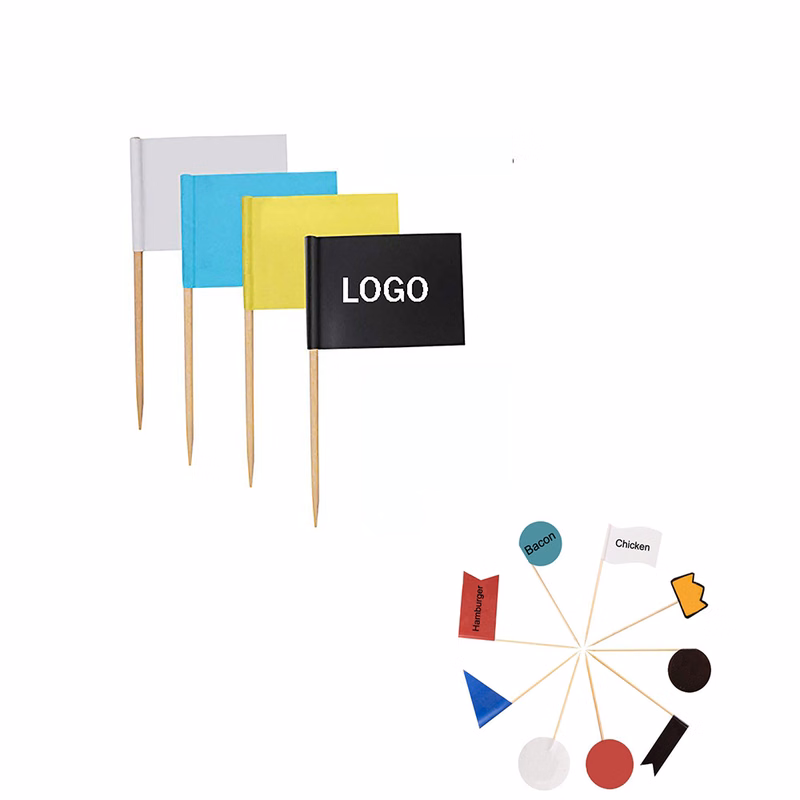 Customized Cake Decoration Toothpick Flag
