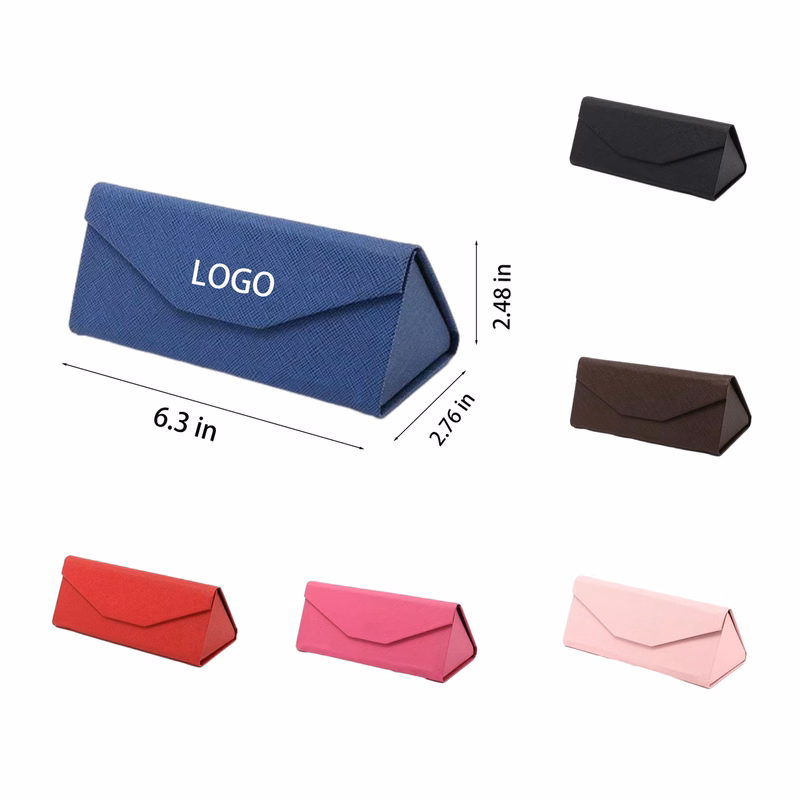 Triangular Triangle-Shaped Sunglasses Case