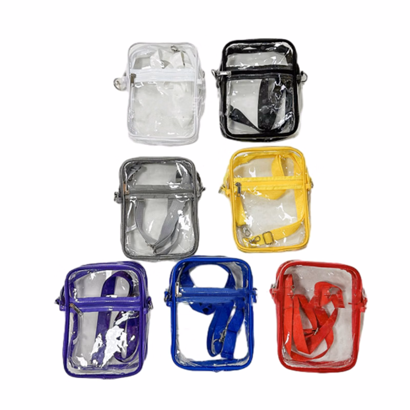 MOQ100 Outdoor Transparent Shoulder Bag