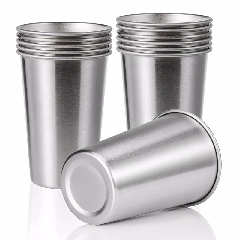 Stainless Steel Cups 12oz Pint Tumbler