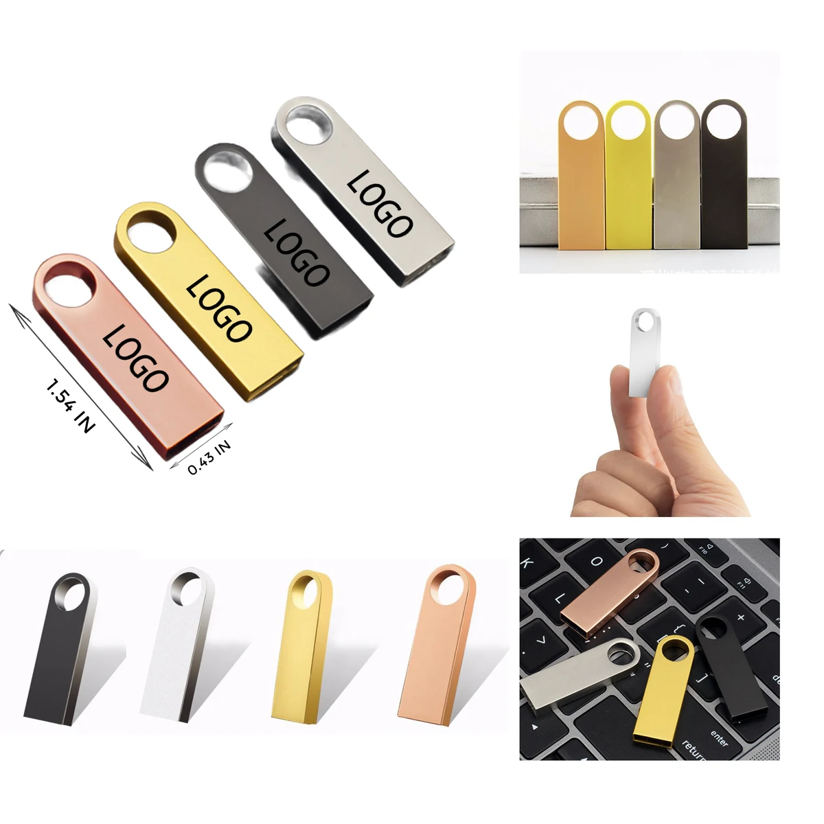 MOQ 100 PCS Portable USB Disk 1