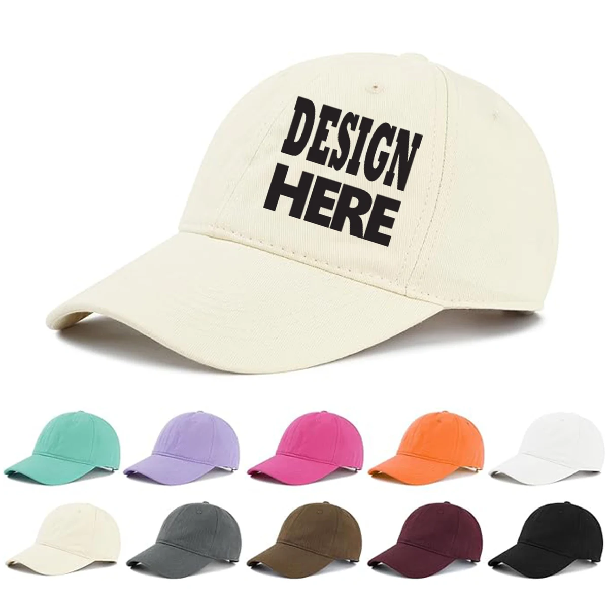 Outdoor sun protection advertising duckbill cap 1