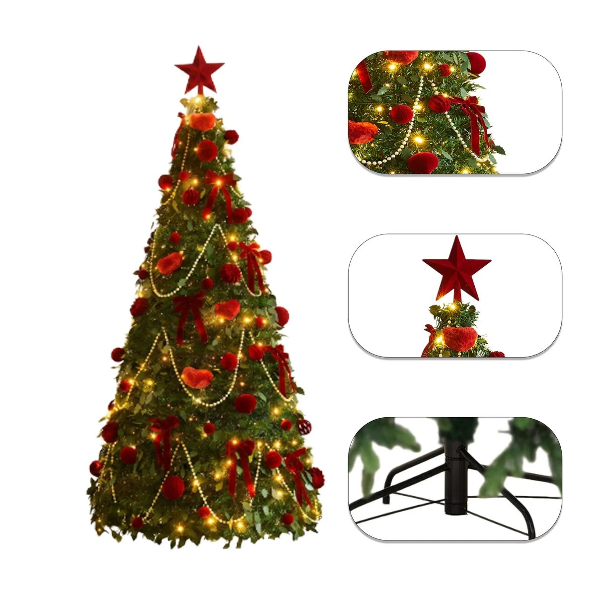 Foldable Retractable Christmas Tree 1