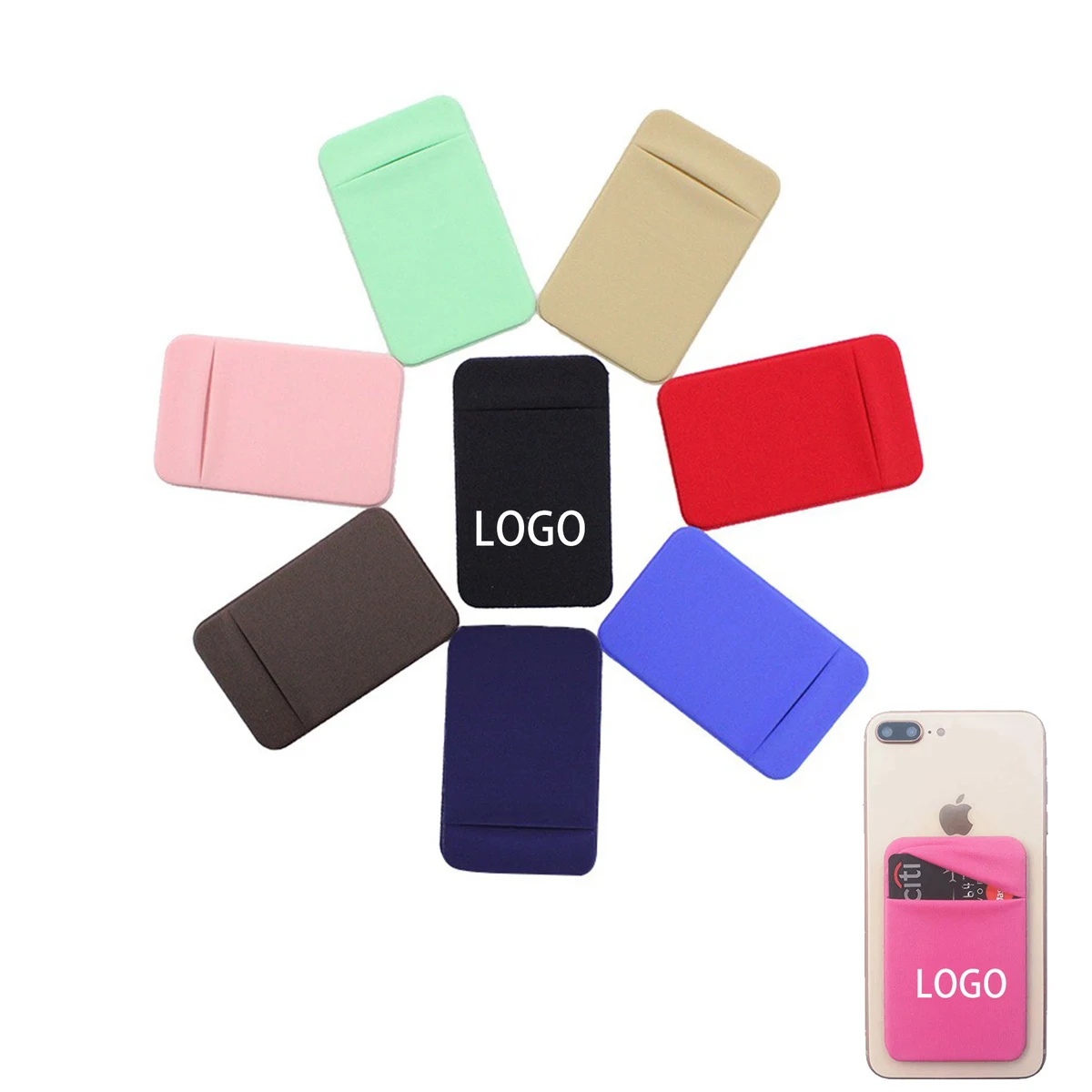 Silicone Cardholder With Ring 1