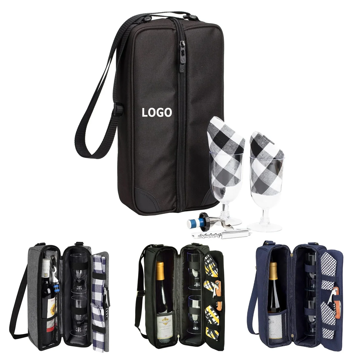 Insulated Leakproof Wine Cooler Bag 1