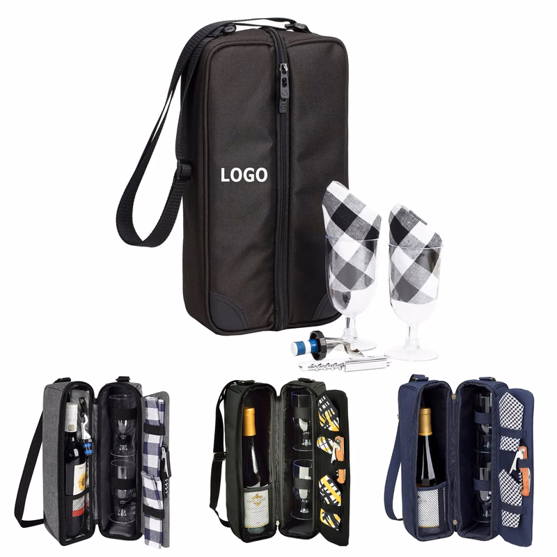 Insulated Leakproof Wine Cooler Bag