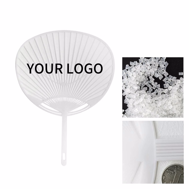 Plastic Hand Fan 7x11 Inch for Outdoor Events