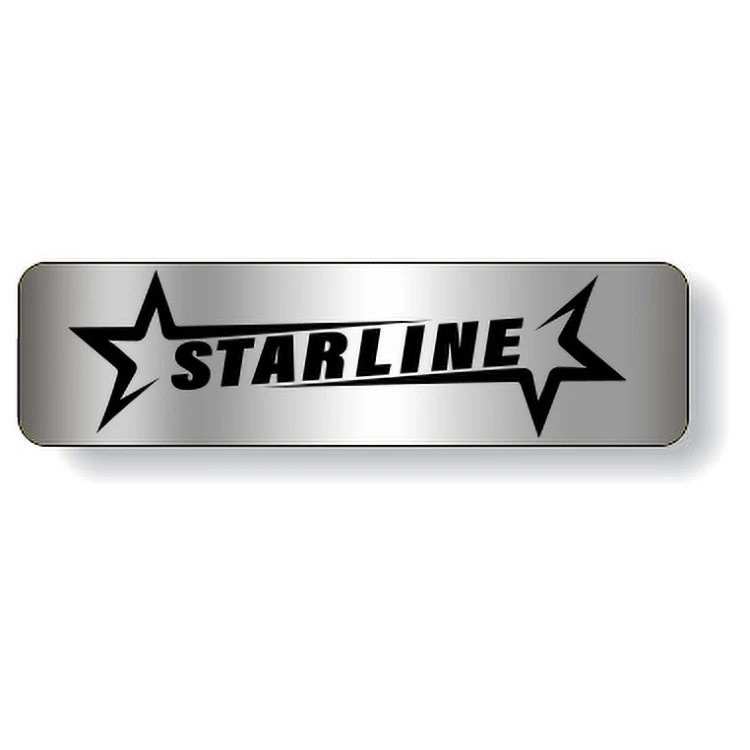 Bright Silver Foil Paper Roll Labels Stock Rectangle (0.75"x2.75") 1