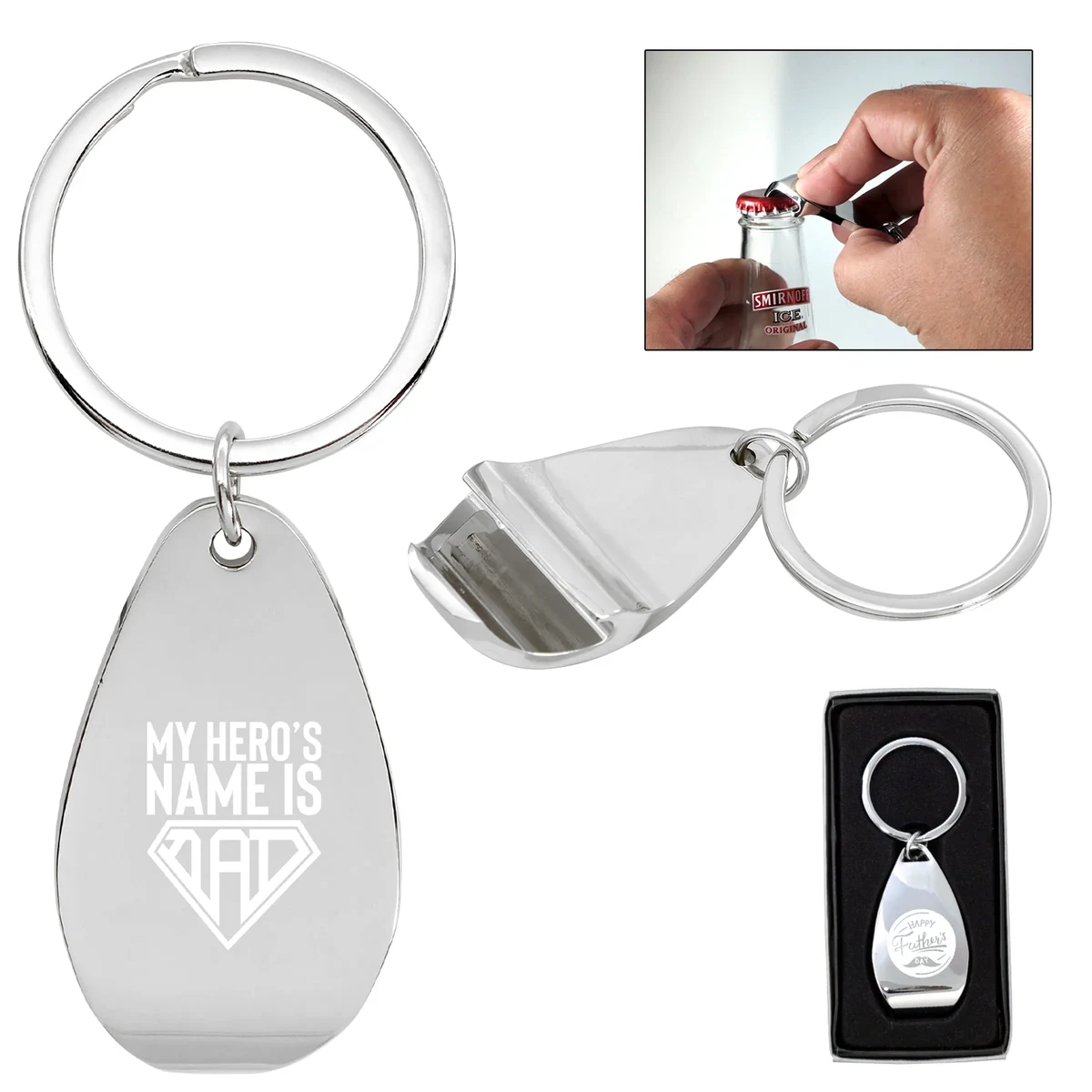 Chrome Bottle Opener 1