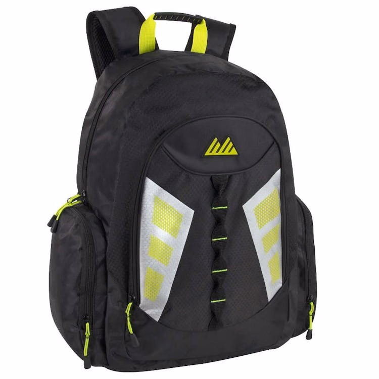 19" Reflective Laptop Backpacks