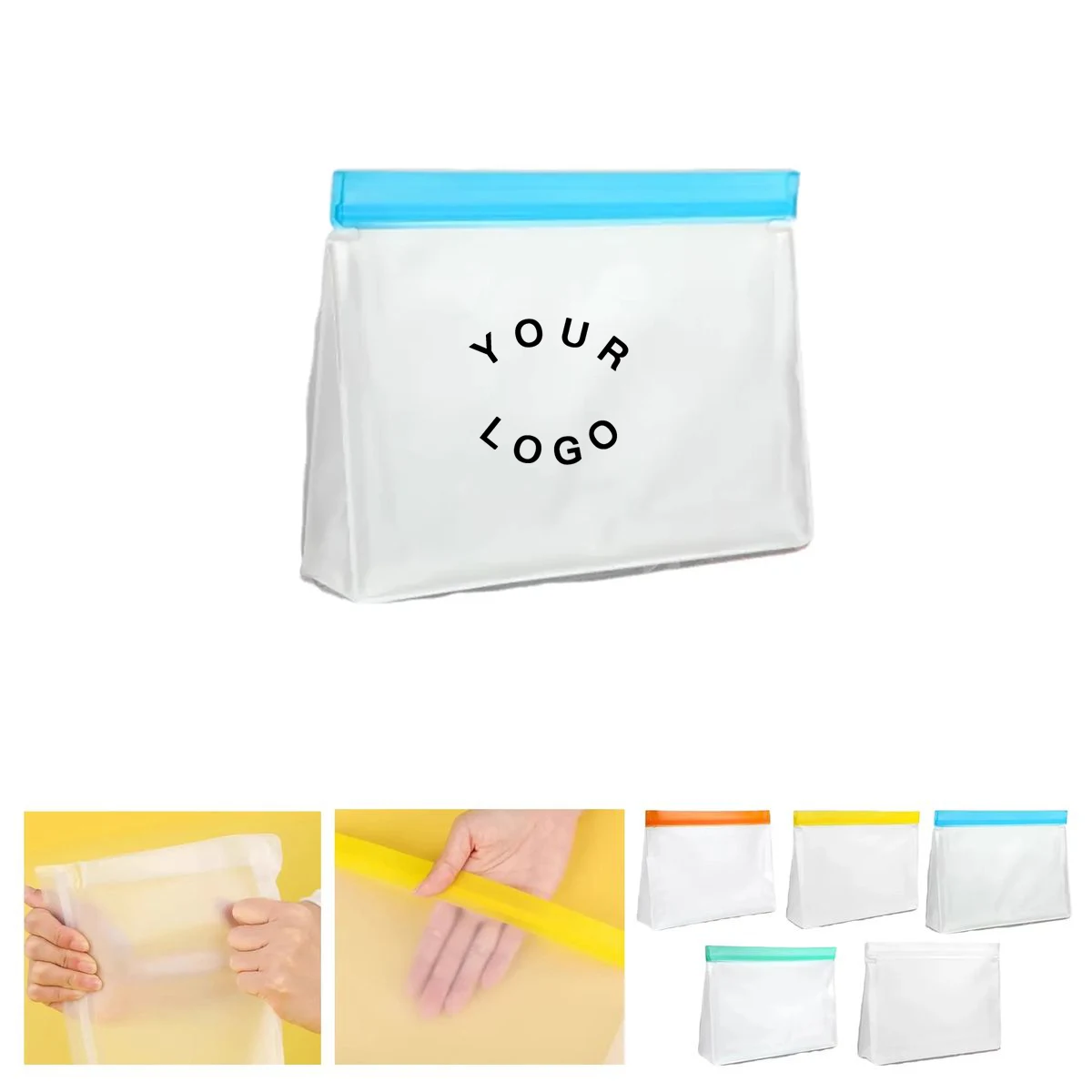 PEVA Meal Prep Storage Bags for Snacks 1
