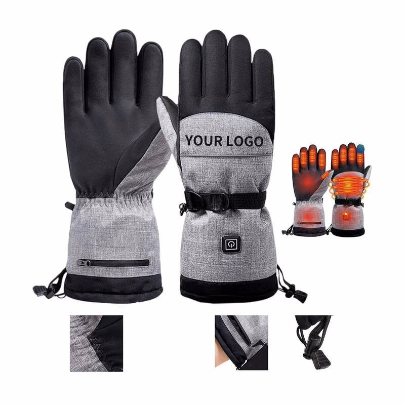 Reflective Heated Gloves for Sports