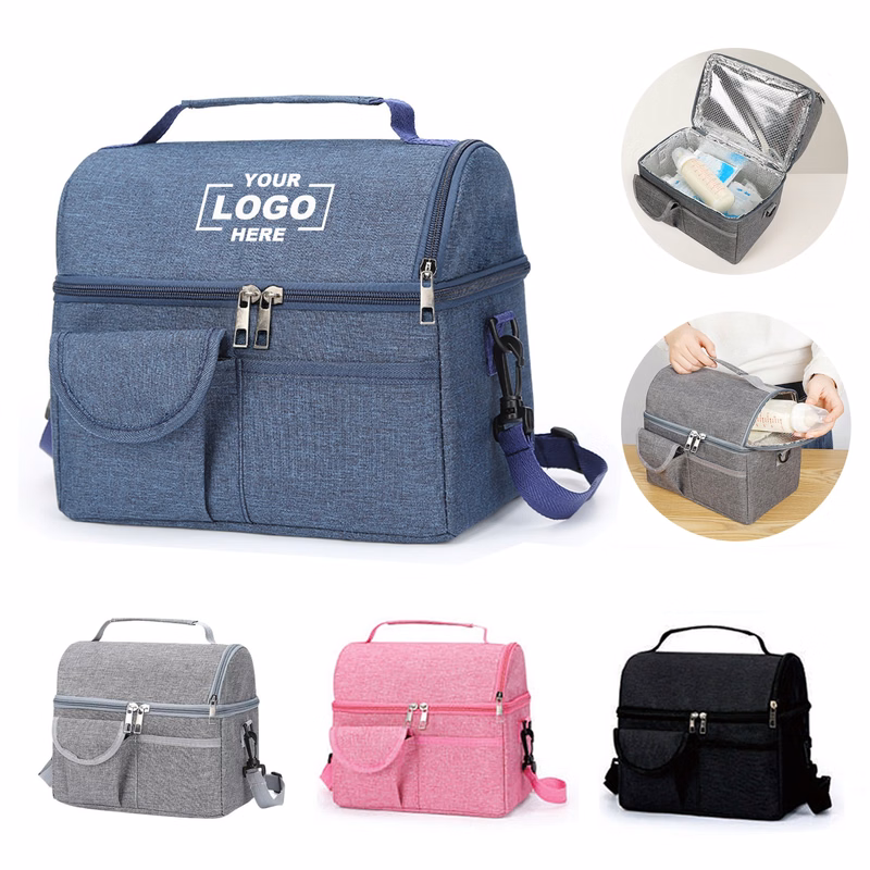 Insulated Lunch Bag with Oxford Fabric