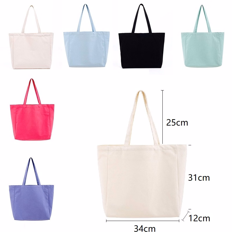 Tote Bag With Zipper Closure