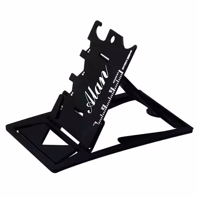 Multi-Function Stainless Steel Card-Type Mobile Phone Holder