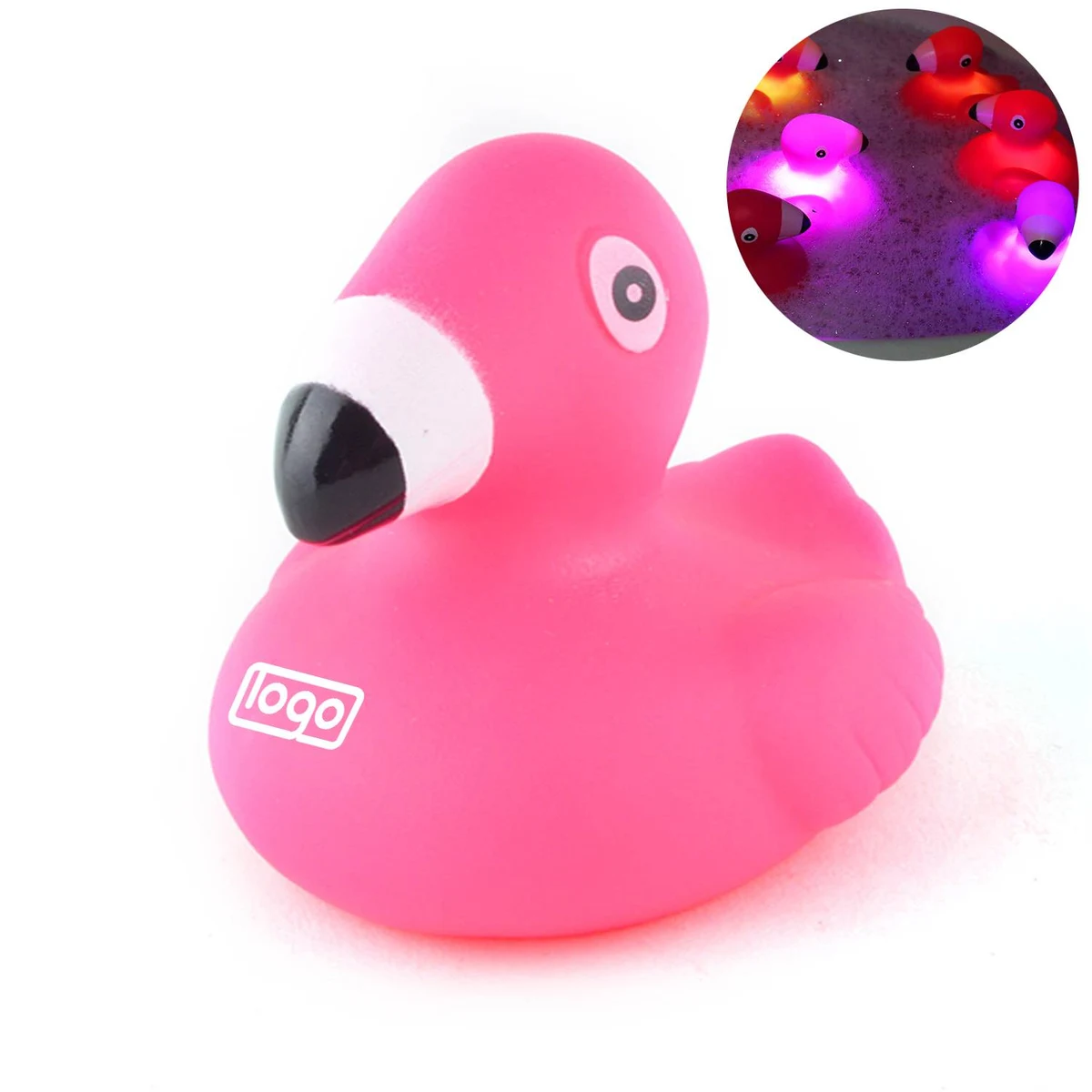Cartoon Flamingo Kids Bath Toy 1