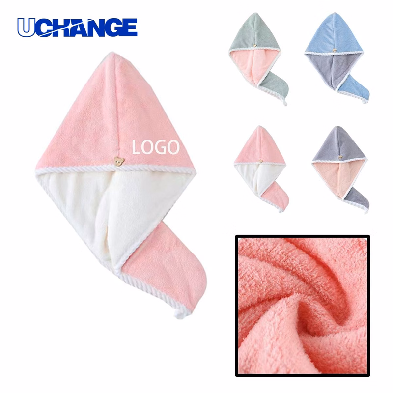 Quick-Dry Corn Pattern Hair Towel