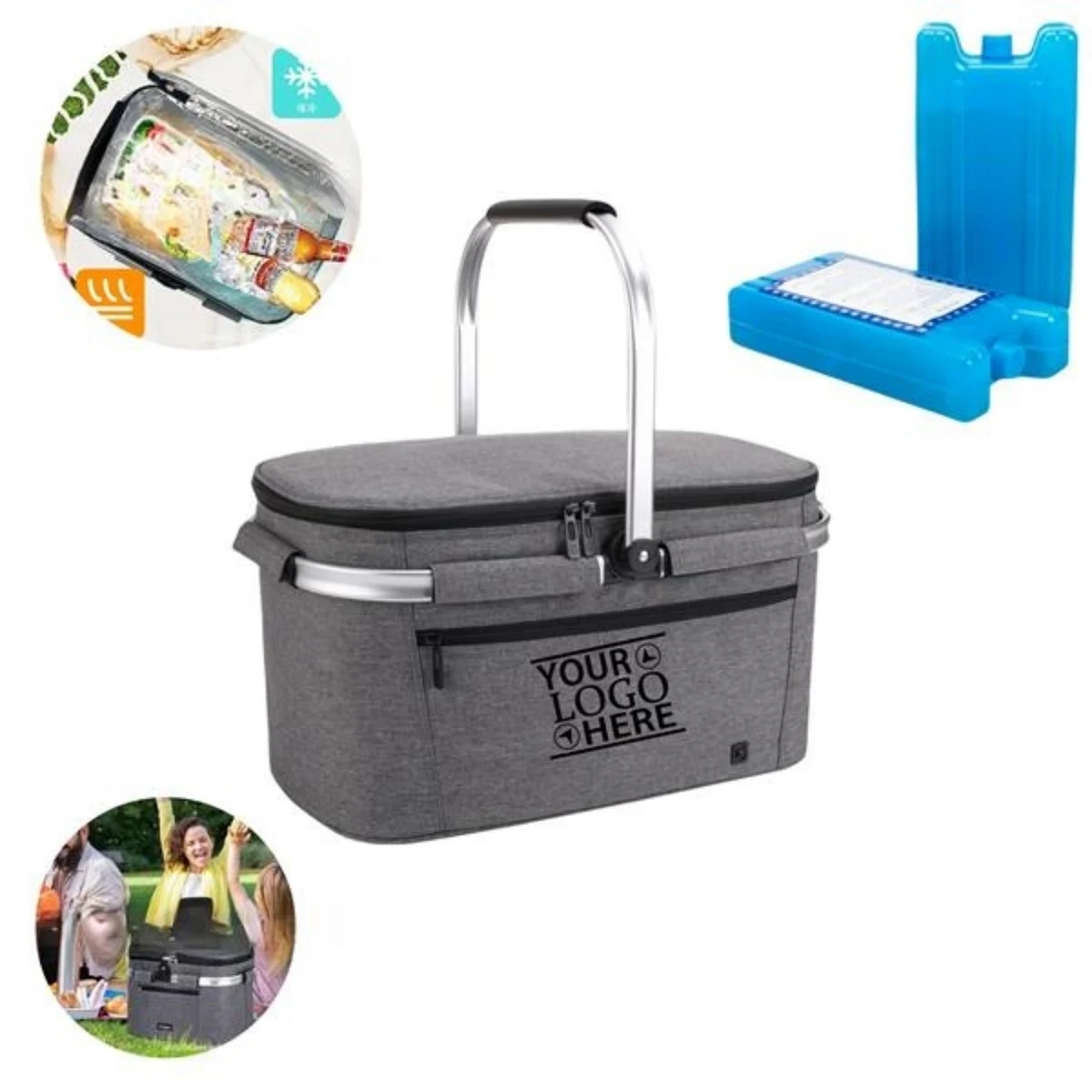 Multi-Function Foldable Picnic Basket 1