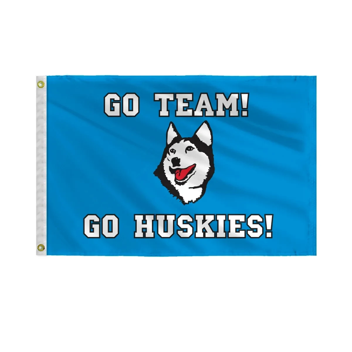 Husky Mascot Flags 1