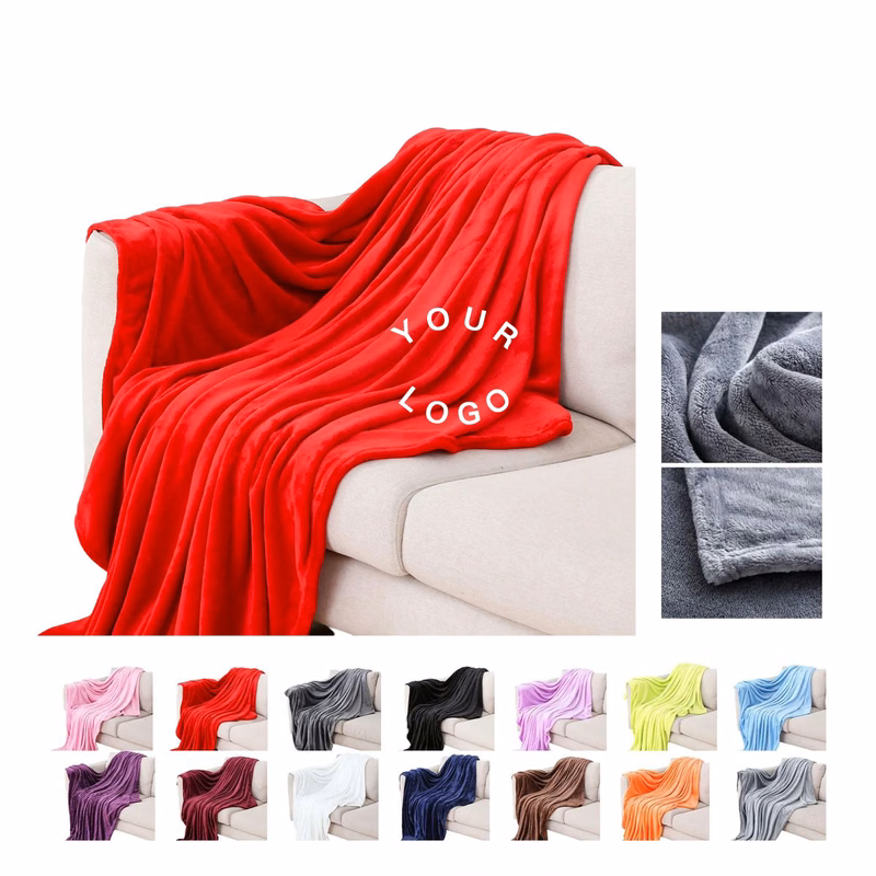Soft Flannel Fleece Throw for Adults and Kids