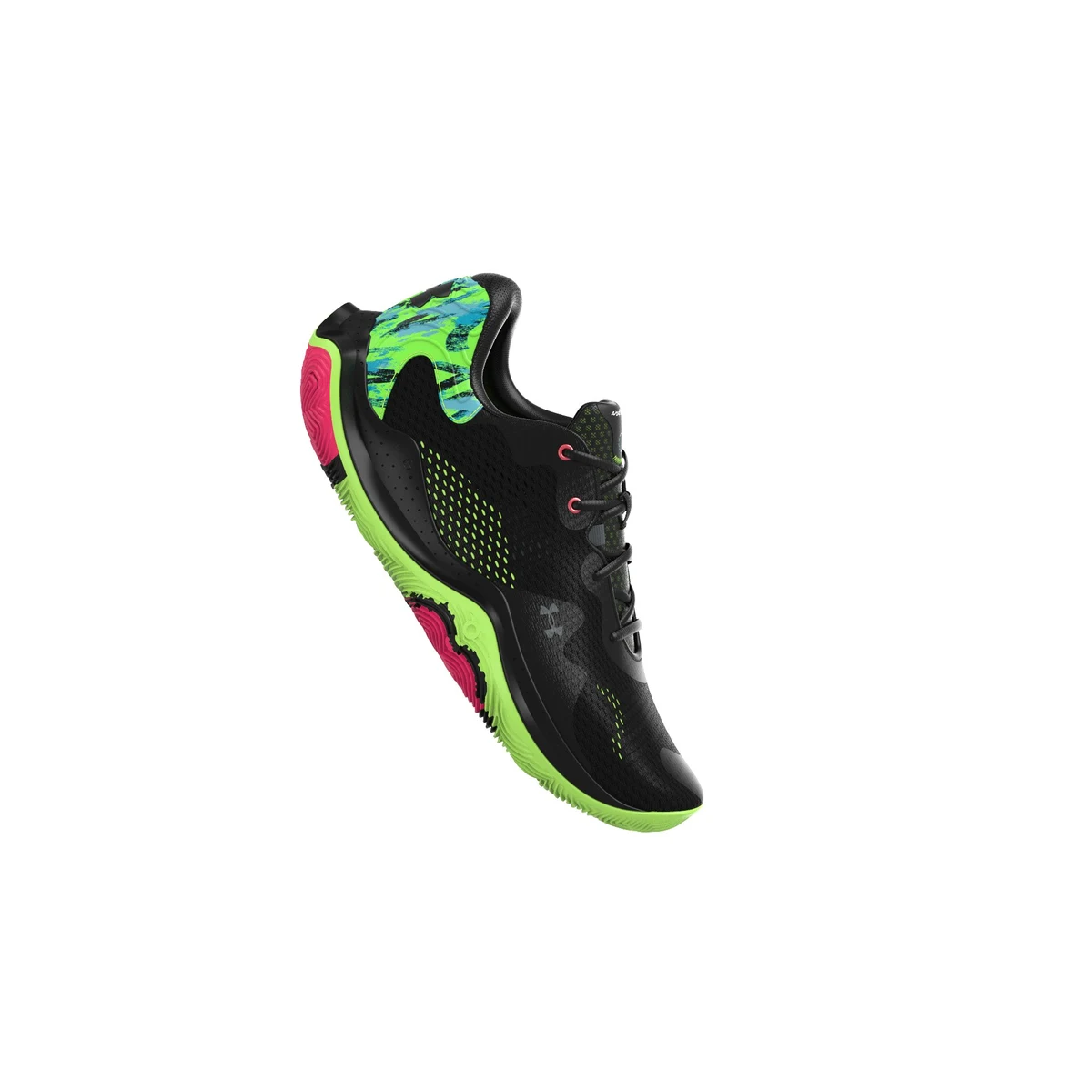 UA Spawn 4 Printed Unisex Basketball Shoes 1