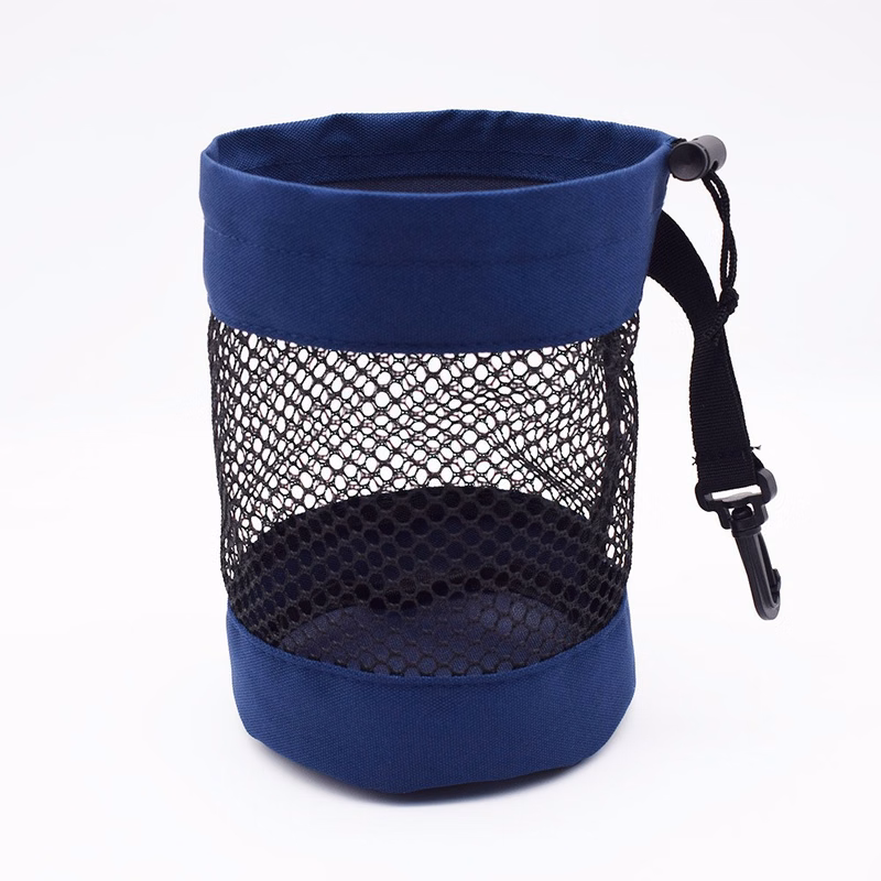 Golf Ball Storage Mesh Bag, Single Drawstring Mesh Sack