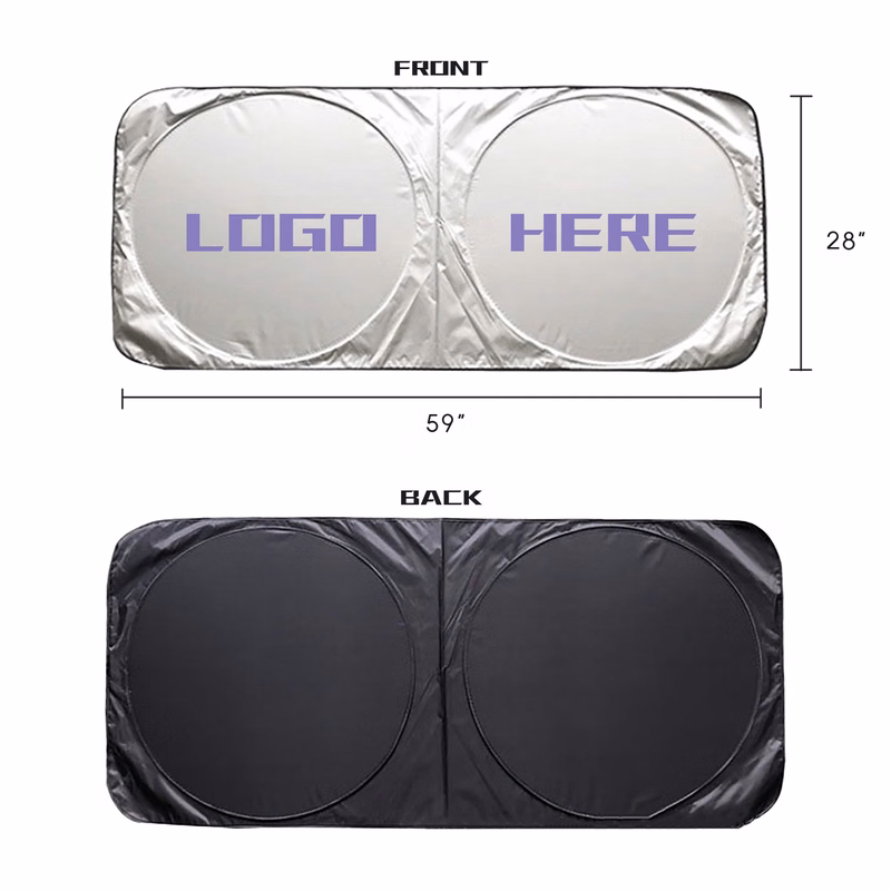 Folding Car Windshield Sun Shade Heat Reflector