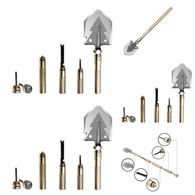 Multi-Function Portable Folding Shovel 1