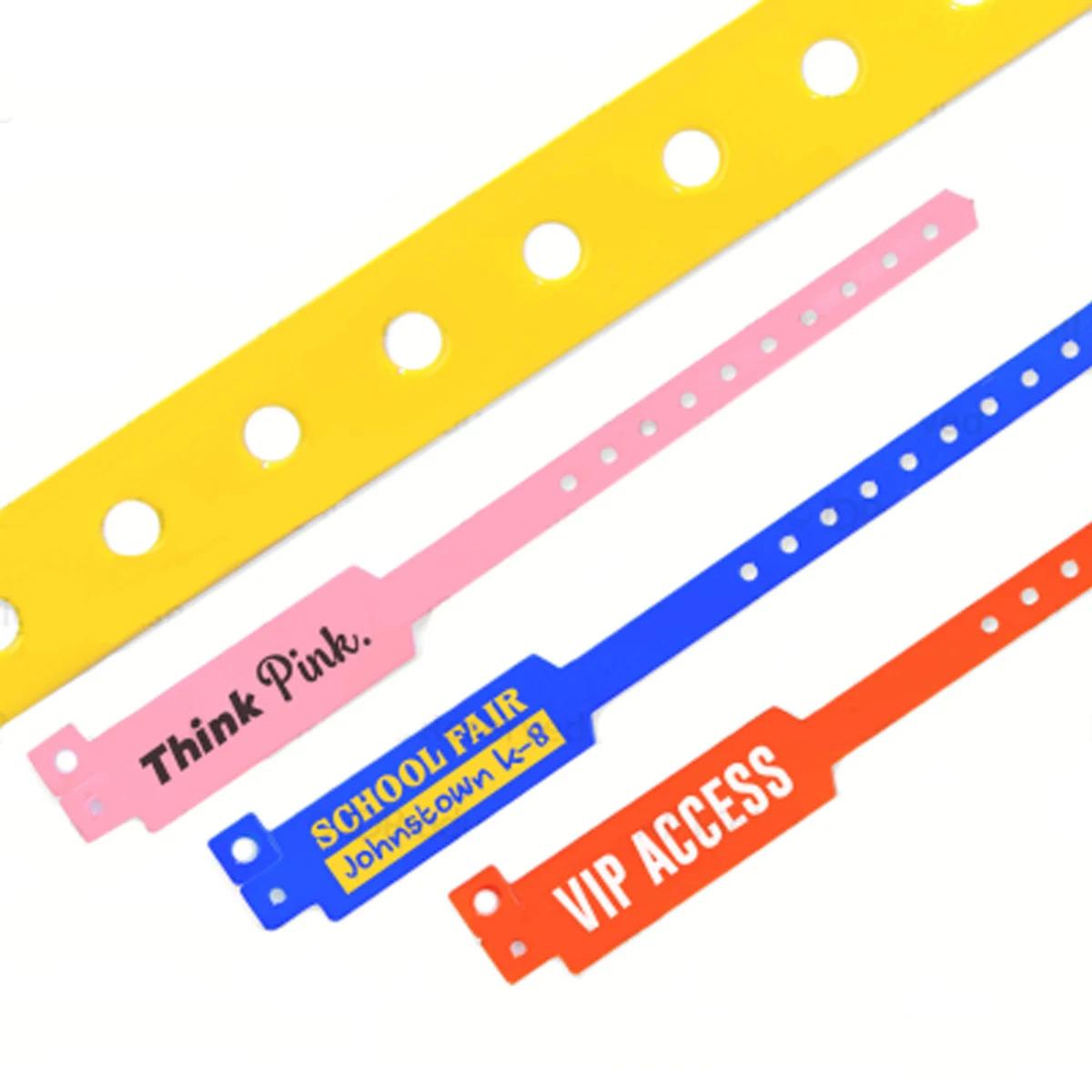 Custom Vinyl Wristband (Wide-Faced) 1