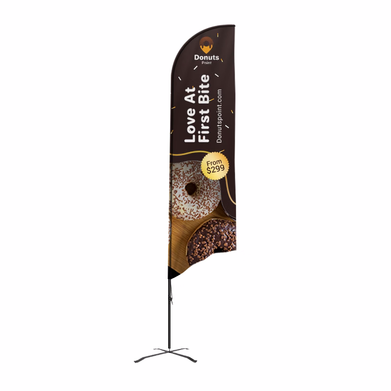 Flex Banner™ G7 Kit, banner flag Double-Sided 7' Advertising Flag