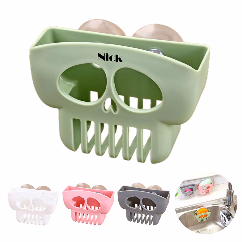 Skull Shape Creative Kitchen Rag Holder
