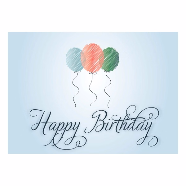 Three of A Kind Birthday Greeting Cards