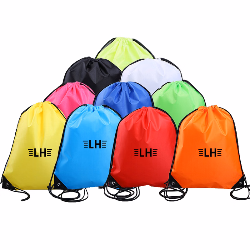 21D Oxford Fabric Drawstring Pocket Bag