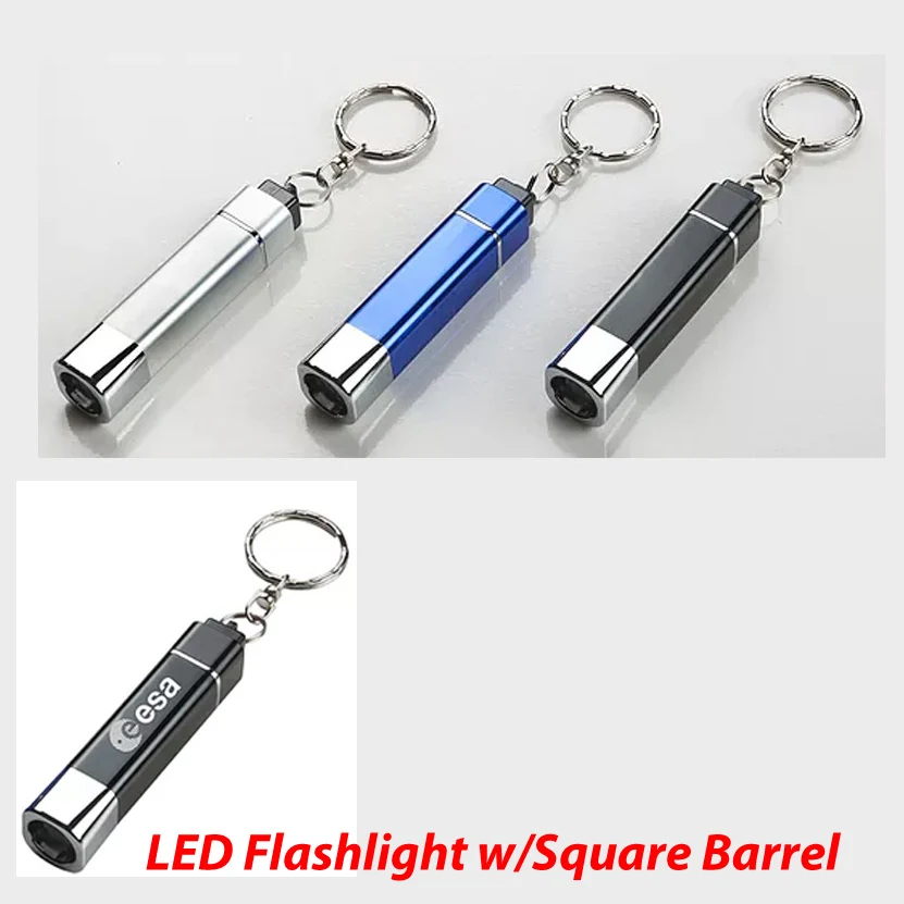 LED Flashlight with Square Barrel 1