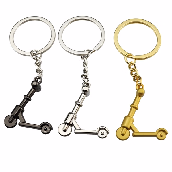 Custom Metal Scooter Key Ring for Kids — Playful Youth & Family Giveaway