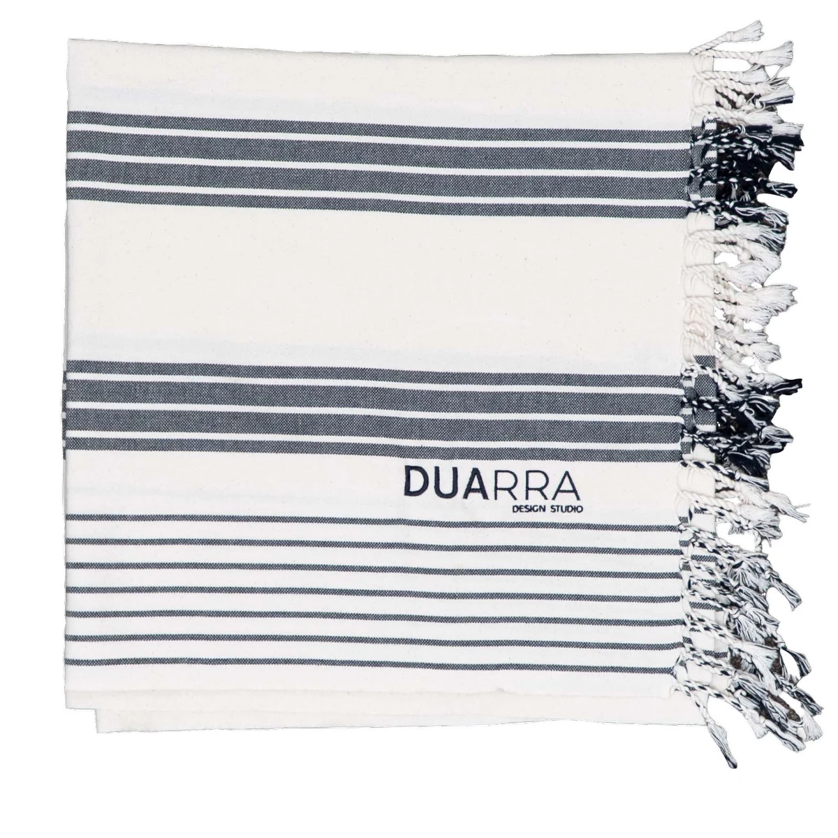 Ivory Shore Multi Stripe Peshtemal Towel 1