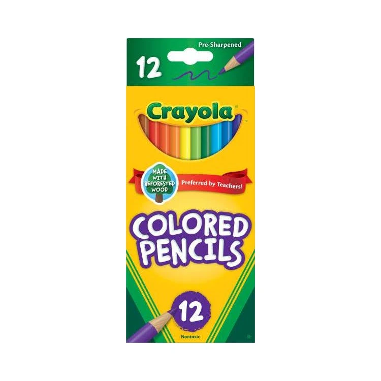 Crayola Presharpened Colored Pencils - 12 Count 1