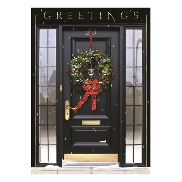 Winter's Welcome Holiday Greeting Card 1