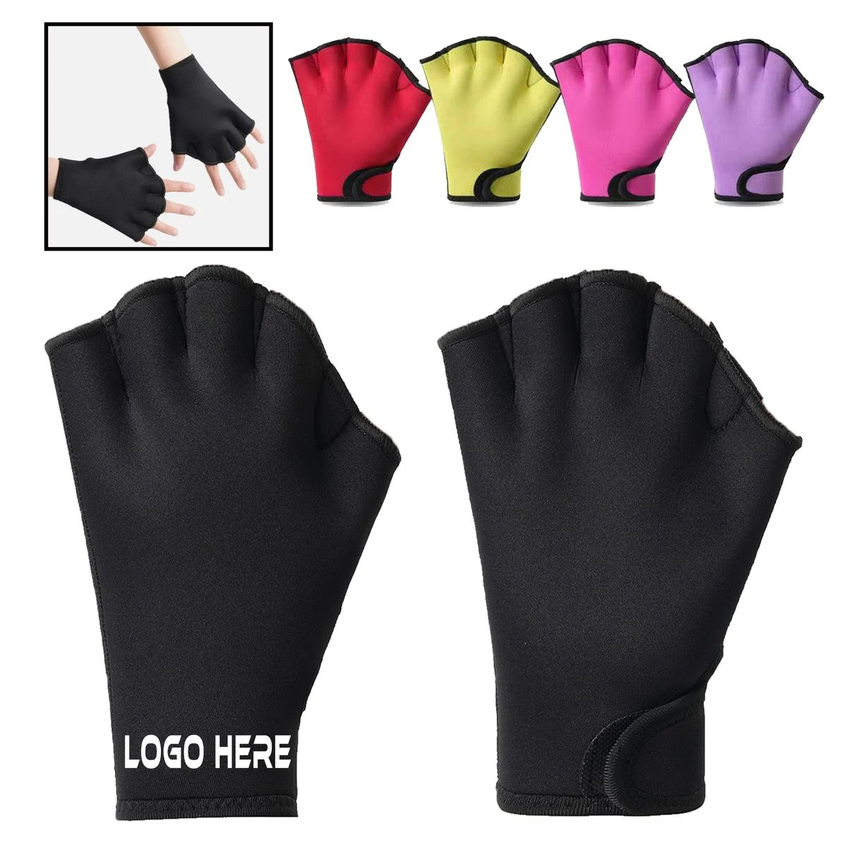 Eco-Friendly Nylon Diving & Water Sports Gloves 1