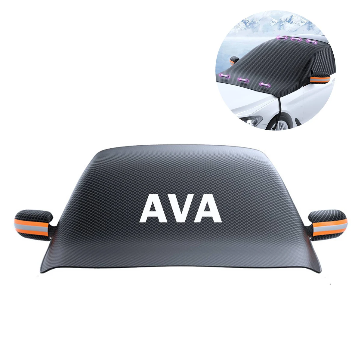 Magnetic Car Windshield Snow Cover 1