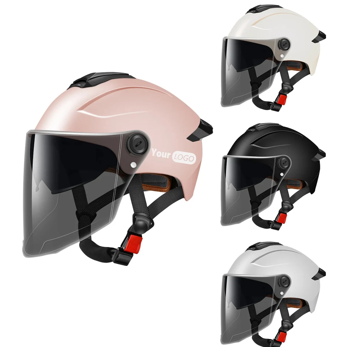 ABS Electric Vehicle Helmet Sunscreen Breathable 1