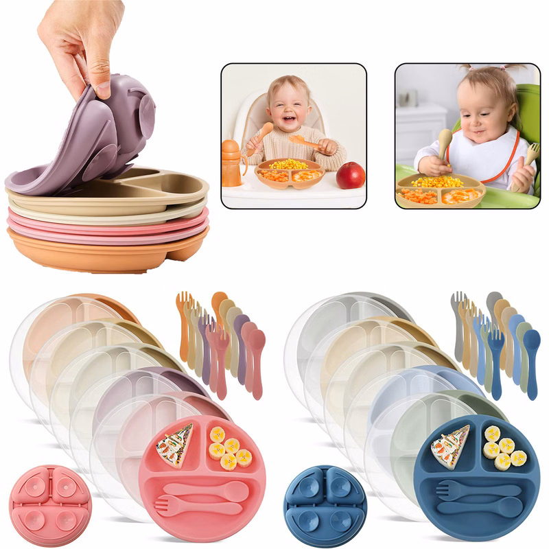 Sucker Silicone Baby Dining