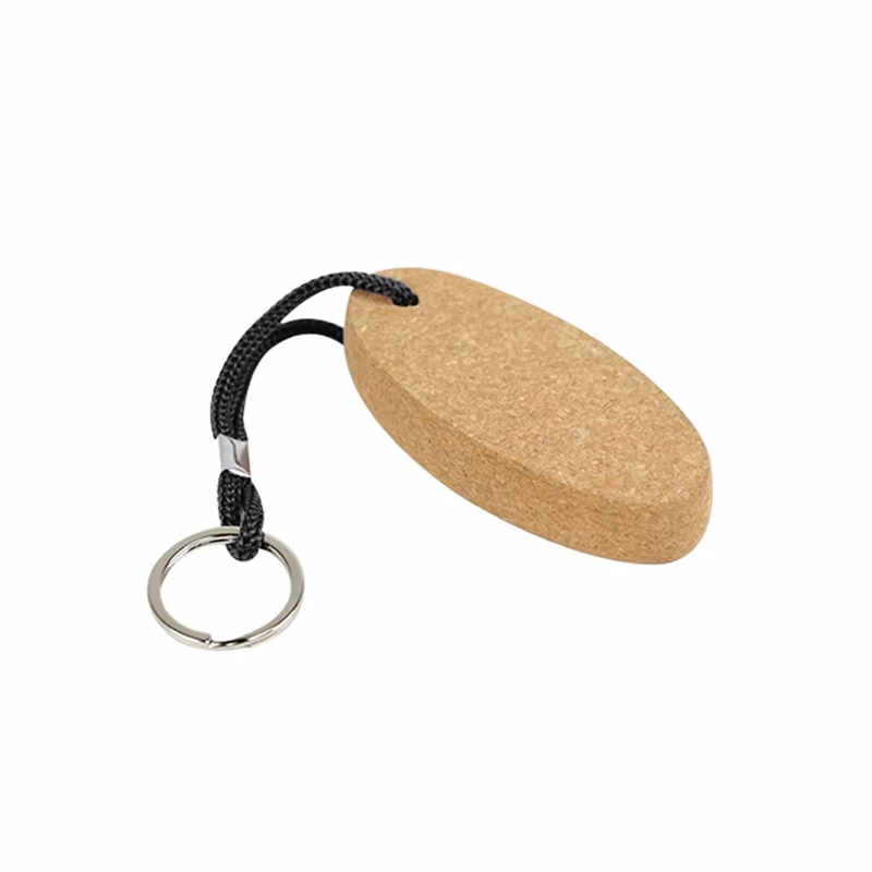 Eco-friendly Floating Cork Keychain