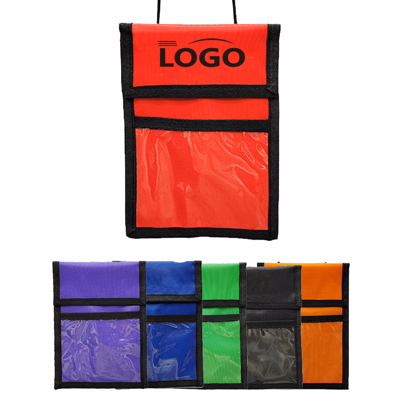 Neck Nylon Wallet Custom Branding Lanyard Badge