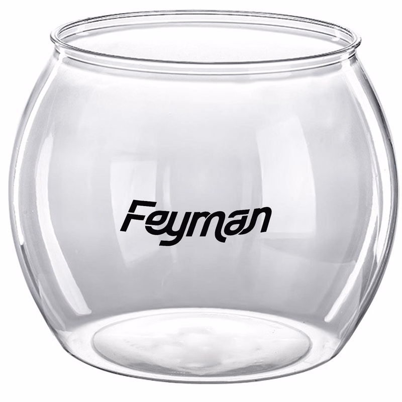 Clear Round PET Plastic Fish Tank